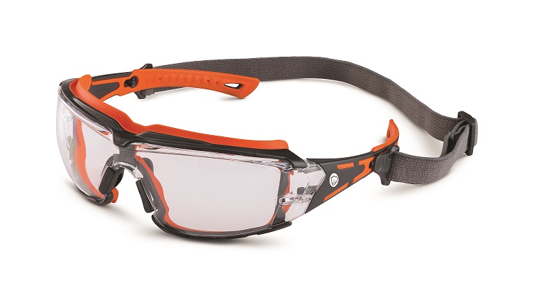 Orange crush style, anti-scratch, anti-fog - Safety Glasses
